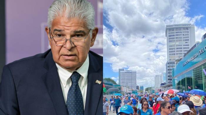 El presidente José Raúl Mulino calificó como “injustificadas” las protestas debido a que afectan a los estudiantes.