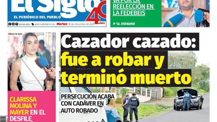 Portada del impreso del 16 de diciembre de 2025