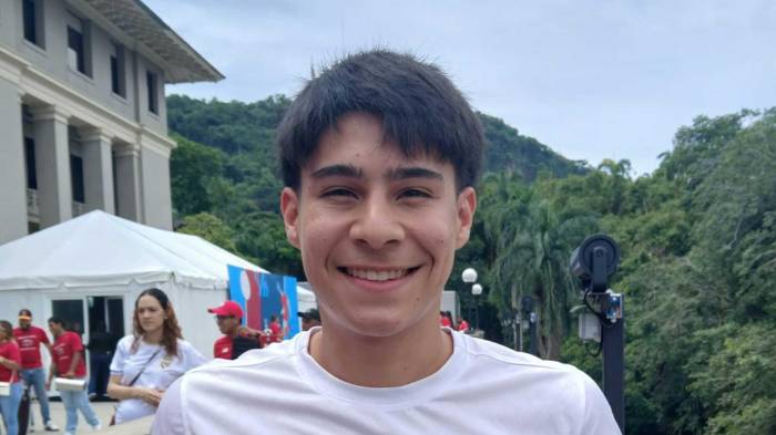 Diriel Maure, estudiante universitario.