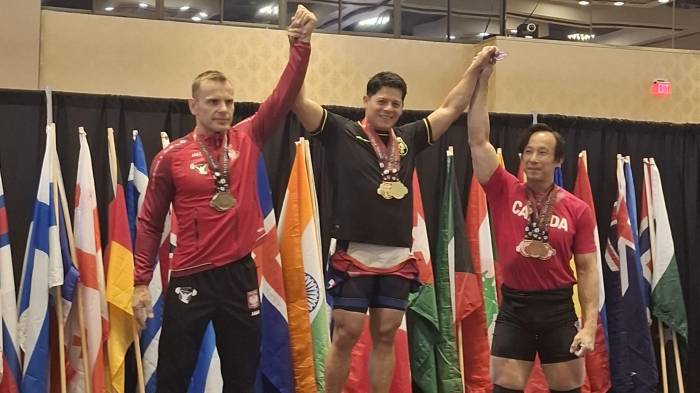 Alexi Batista se coronó como Campeón Mundial al conseguir tres medallas de oro