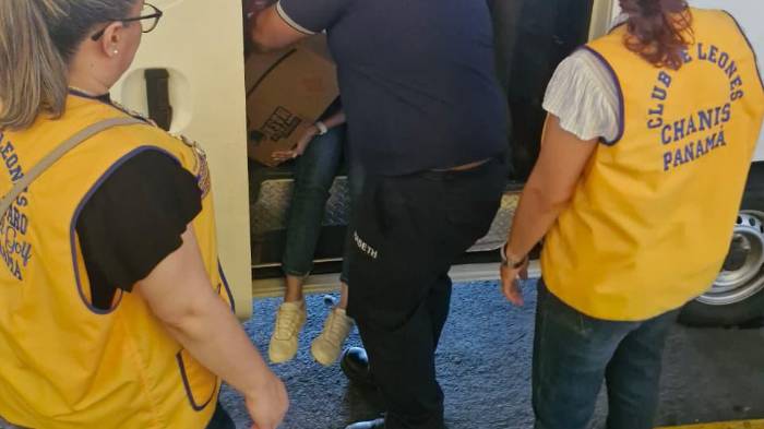 Leones reúnen donaciones para familias afectadas por sismo en Azuero y Veragua