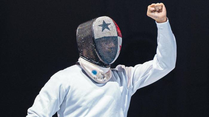 El esgrimista panameño ganó el oro en espada individual tras vencer 15-8 al chileno Andrés Grageda.