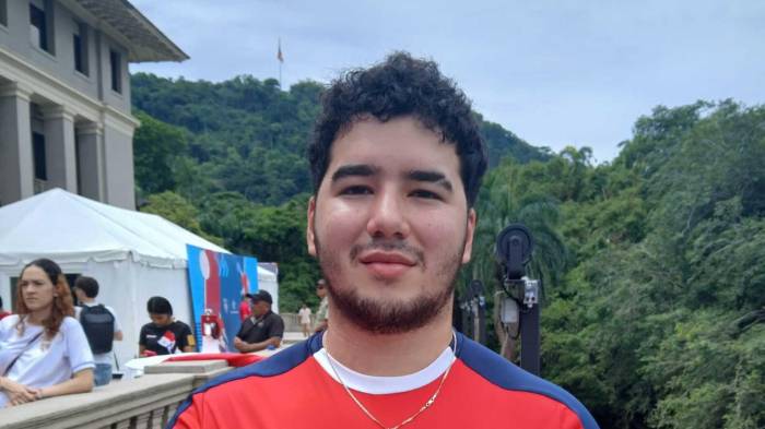 Enrique Asensio, estudiante universitario.