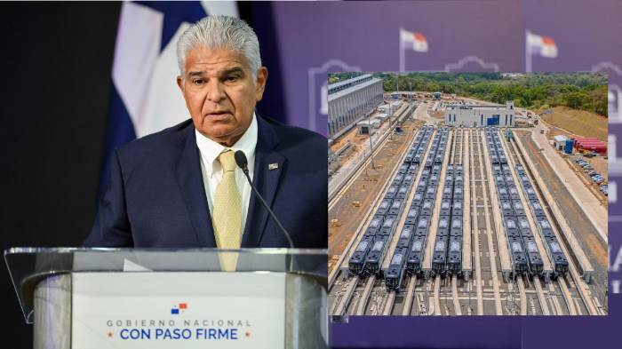 Los 26 trenes de la Línea 3 del Metro ya están en el patio de la Ciudad del Futuro en Arraiján.