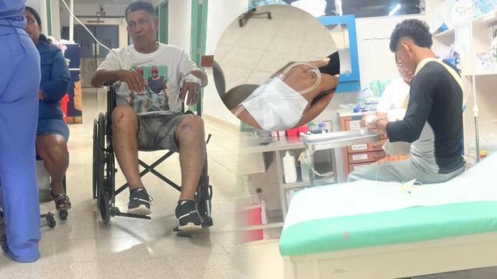 Familiares de los jugadores involucrados también resultaron afectados y un jugador de Veraguas sufrió una lesión en una de sus manos.