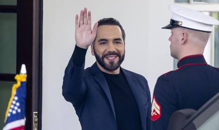 El presidente de El Salvador Nayib Bukele.
