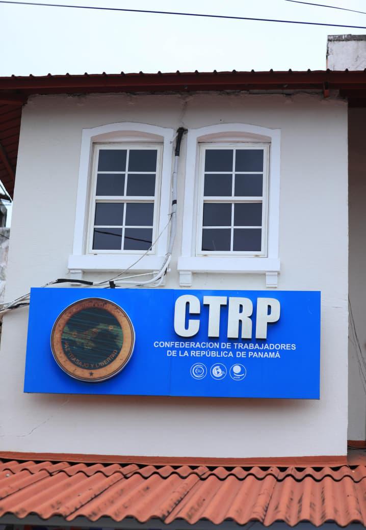 La conferencia se realizó en la Confederación de Trabajadores de la República de PAnamá (CTRP).