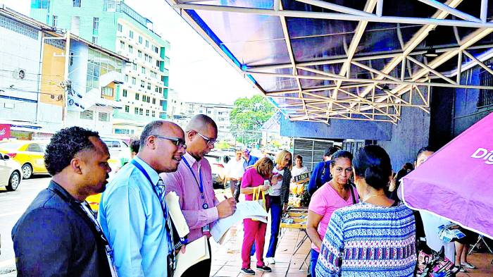 Ayer se llevó a cabo un nuevo operativo en la ciudad.