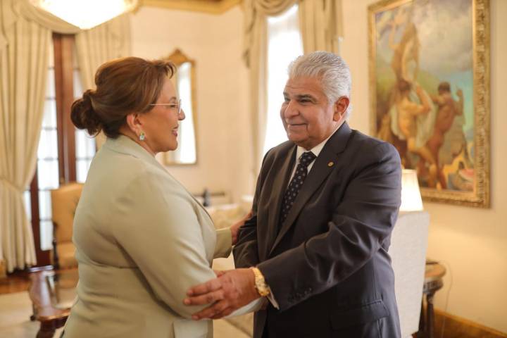 Presidentes Mulino y Castro propician el fortalecimiento de la cooperación en temas migratorio y comercial