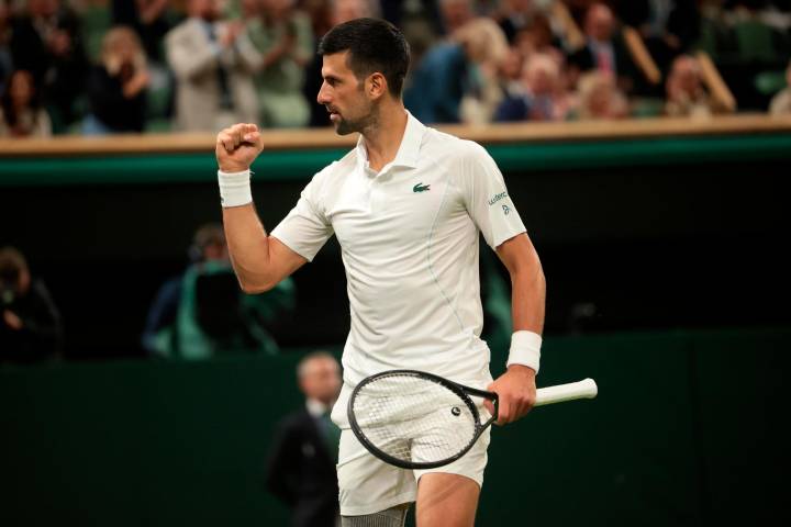 Djokovic ya se instala en los cuartos de Wimbledon