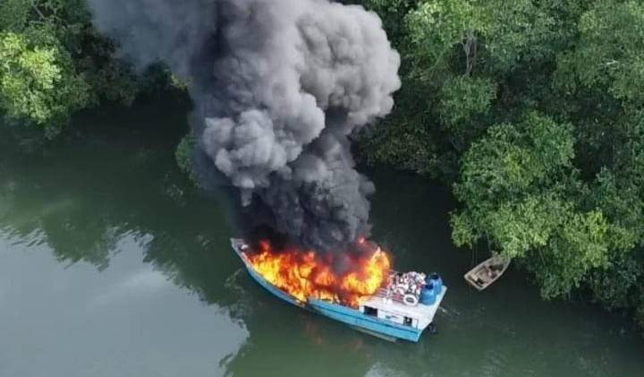 La Autoridad Marítima de Panamá (AMP) lamentó el incidente.