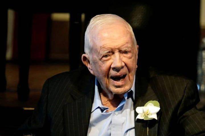 El expresidente de Estados Unidos Jimmy Carter.