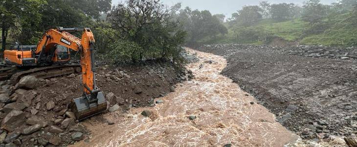 MOP enfrenta daños en Jaramillo y Boquete Abajo