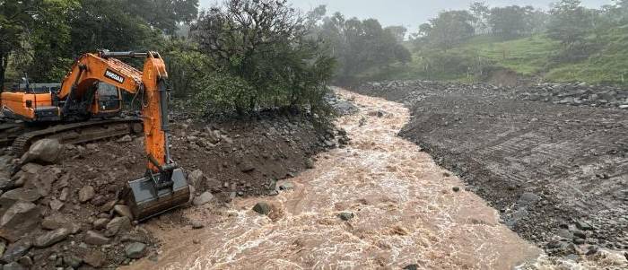 MOP enfrenta daños en Jaramillo y Boquete Abajo