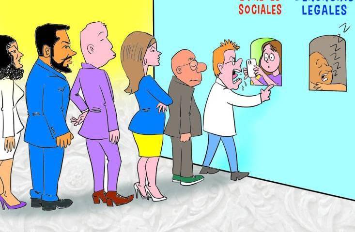 [VIDEO] Aumentan las denuncias... pero en redes sociales (Caricaturas)