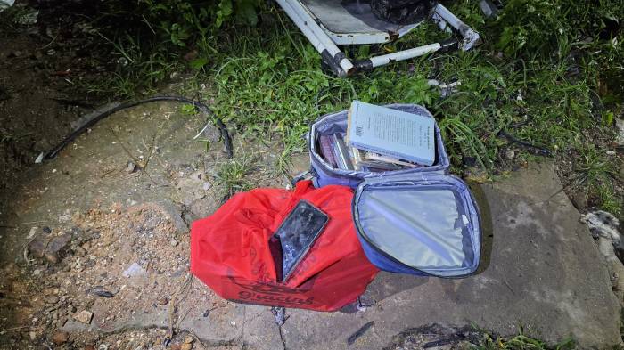 Parte de los artículos descritos por las víctimas fueron encontrados en poder del aprehendido.