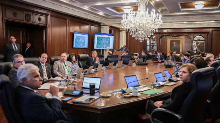 Reunión del Consejo de Gabinete.