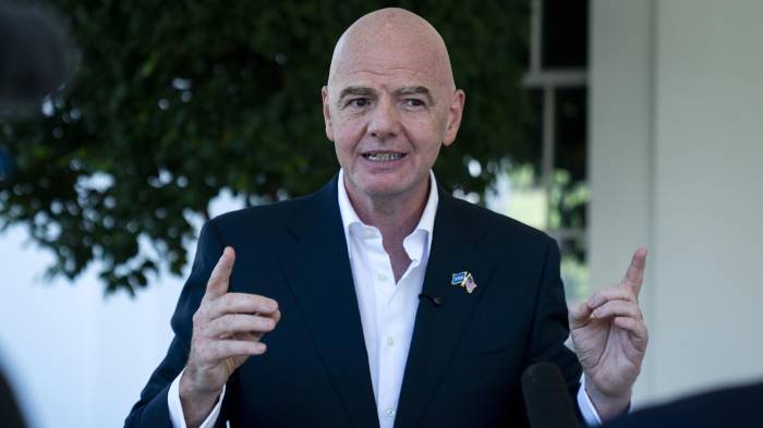 Gianni Infantino, presidente de la FIFA. EFE/EPA/WILL OLIVER