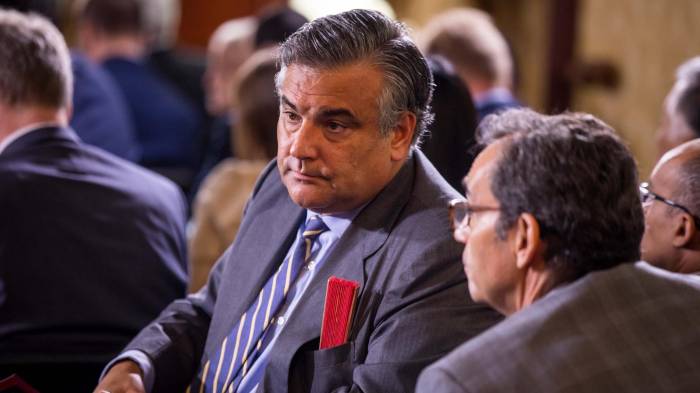 Fotografía de archivo de Jesús Silva Fernández, cuando era embajador de España en Venezuela.