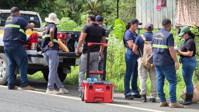 El cadáver de Boris Guerra fue ubicado en una plantación de plátanos en Finca 4, Bocas del Toro.