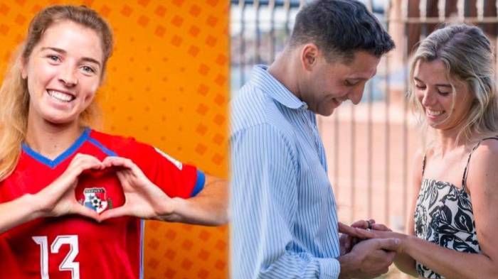 Estrella panameña del fútbol femenino sorprende con el anuncio de su boda
