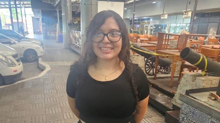 Claudia Rodríguez, de 21 años.