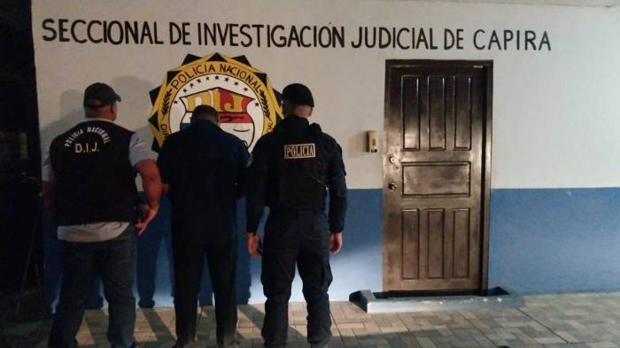 Las detenciones se realizaron durante dos diligencias de allanamiento ejecutadas en el distrito de Capira.