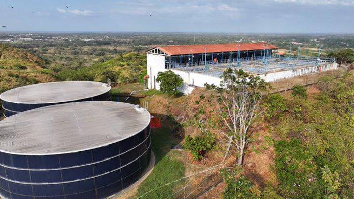 La planta potabilizadora Rufina Alfaro.