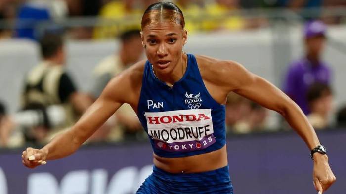 Gianna Woodruff avanza a la final en el Campeonato Mundial de Atletismo