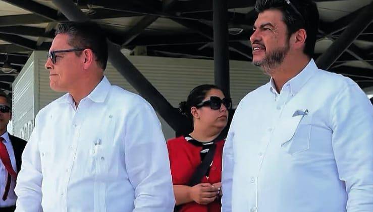 Ministros de Seguridad Frank Ábrego, de Panamá, y Mario Zamora, de Costa Rica.