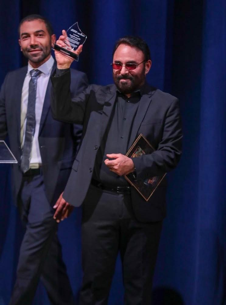 Roberto Delgado y su Orquesta fueron homenajeados durante la gala especial.