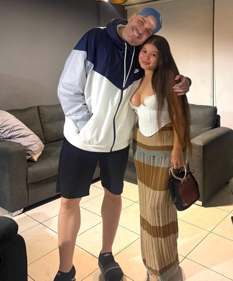 Fotos que se tomaron Barceló y Yaneth previo a la entrevista exclusiva para ‘El Culto’.