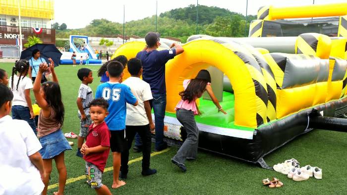 El parque, ubicado en San Vicente de Chilibre, se convirtió en una fiesta familiar con actividades gratuitas.