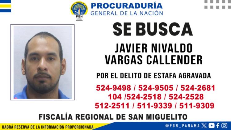 Fiscalía de San Miguelito busca a veragüense por estafa agravada