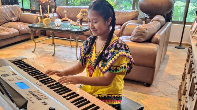 Desde la comarca al escenario. Aymara Montero representará a Panamá en concurso internacional de piano