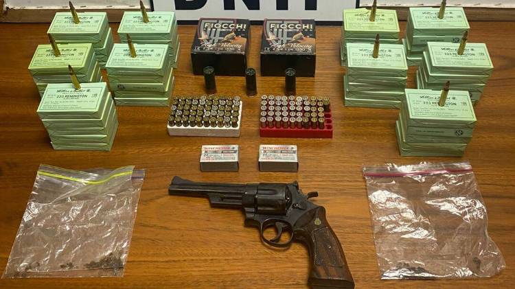 Autoridades decomisaron municiones, armas y presunta droga durante allanamientos en David.