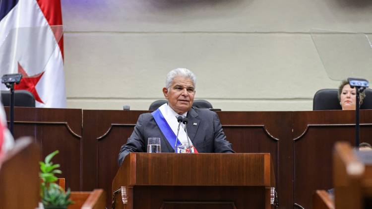 El presidente de la República, José Raúl Mulino.