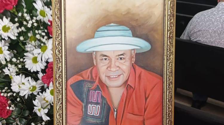 Honras fúnebres de Sito Morales.