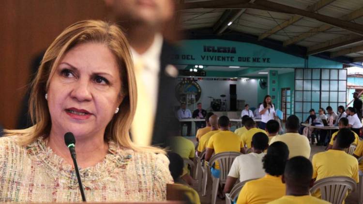 La ministra de Gobierno, Dinoska Montalvo, explicó en un video las razones de la rebaja de pena otorgada por el sistema penitenciario.