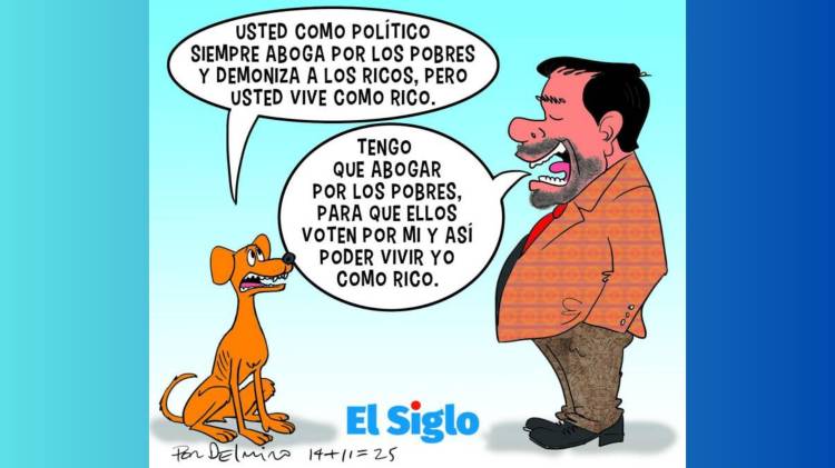 Caricatura del 14 de noviembre de 2025