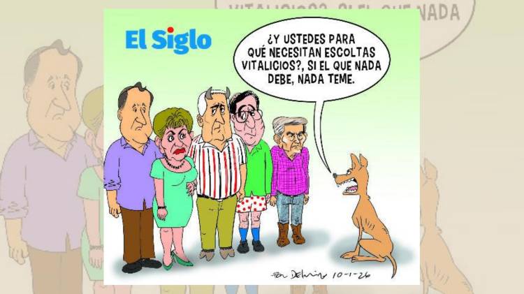 Caricatura del 10 de enero de 2026