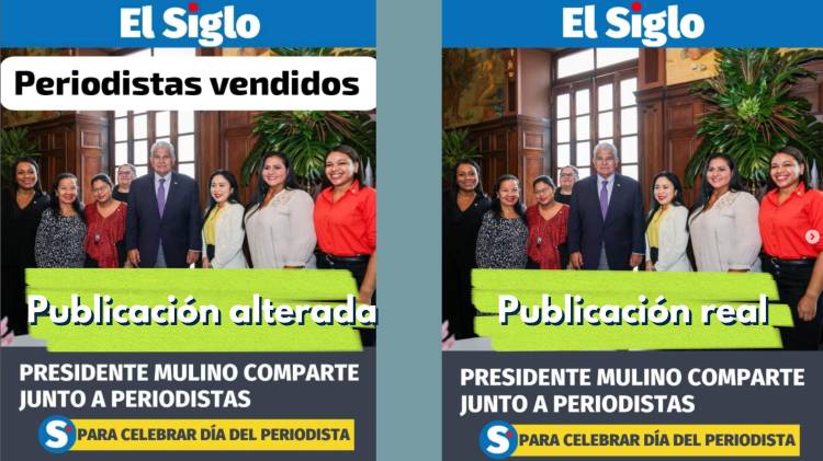 Alteran publicación de El Siglo: Vea la versión real