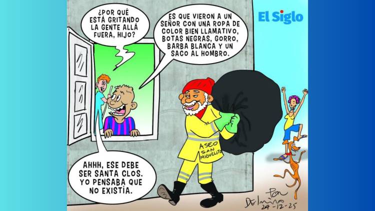 Caricatura del 24 de diciembre de 2025