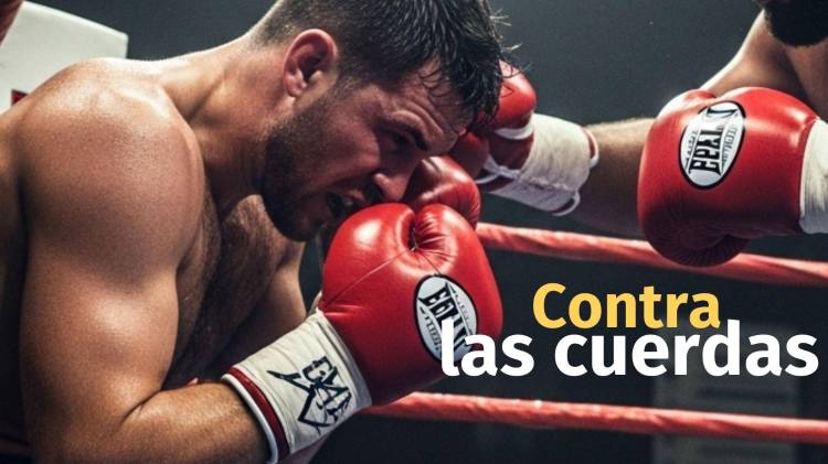 Un potente gancho al hígado lo tiene mal