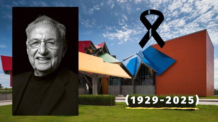 Fue el diseñador del Biomuseo en la Calzada de Amador, en Panamá. Su primera obra en América Latina.