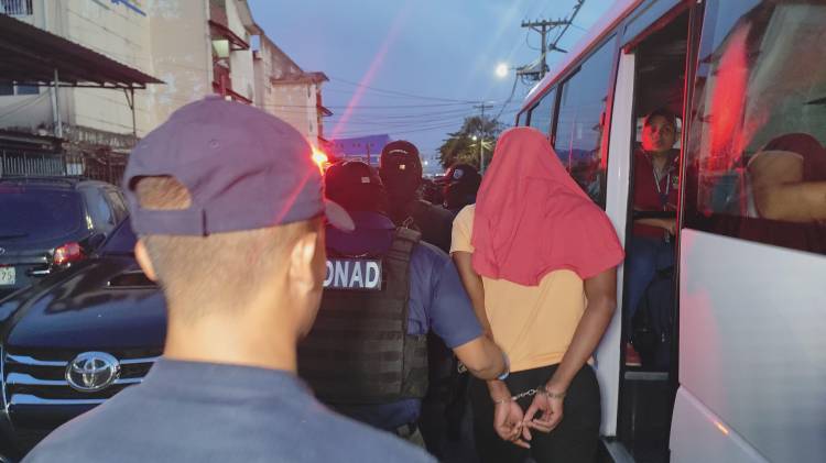 La operación se desarrolló de manera minuciosa por parte de la Policía Nacional y el Ministerio Público.