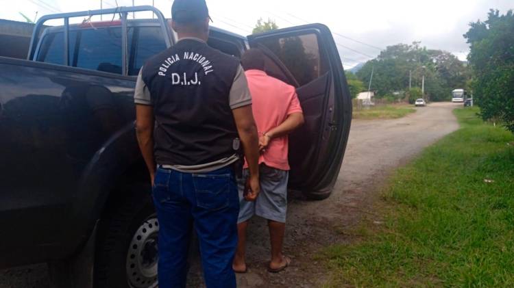 El hombre fue capturado por la Policía Nacional luego de recibir denuncia del caso en Penonomé.