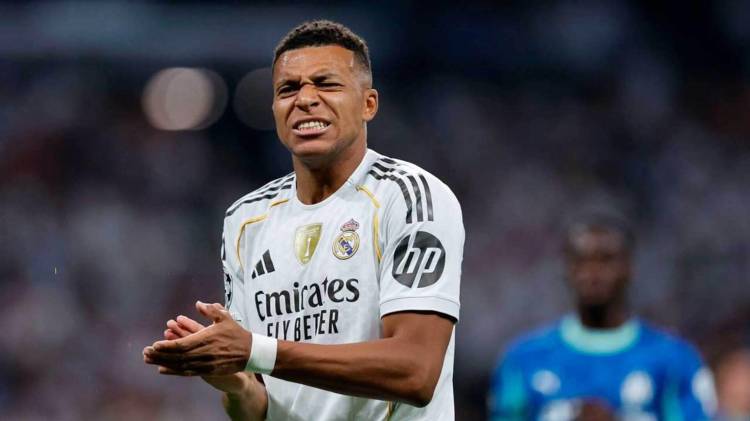 La lesión de Kylian Mbappé deja al Madrid sin su principal arma ofensiva.