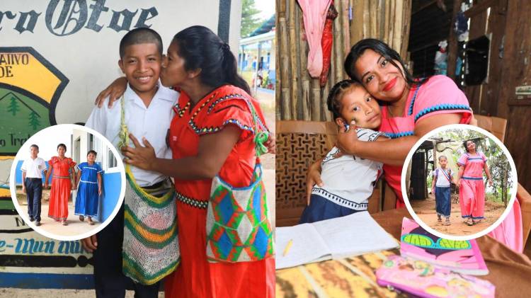 Madres en la comarca: Conoce la historia de Olivia y Mitzila