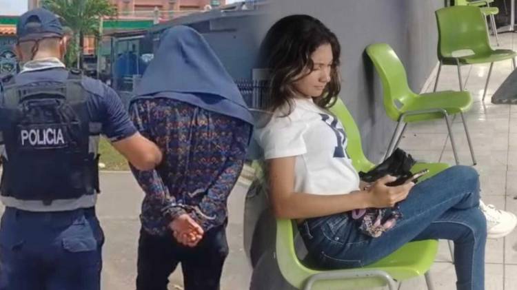 Selinda Córdoba (d), joven universitaria asesinada en Pocrí, había pedido una orden de alejamiento contra su agresor Olivares Cortez Rodríguez (i).